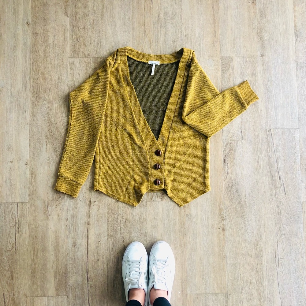 Mustard Vintage Cardigan
